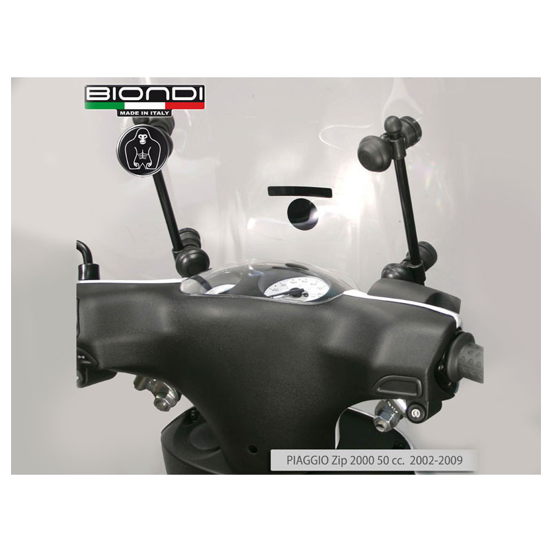 windscherm biondi bevestigingset (voor scherm 103111) piaggio, zip2000 op op