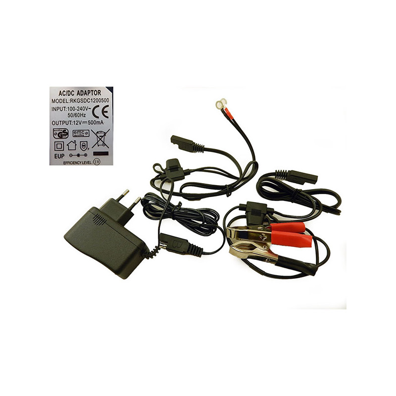 acculader 12v druppel 0.5 A universeel