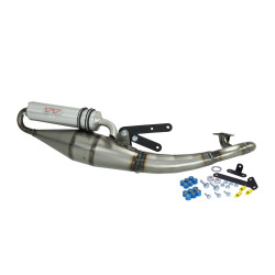 exhaust Leovince HM TT 4051 aluminum malaguti, f12 4051