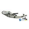 exhaust Leovince HM TT 4051 aluminum malaguti, f12 4051