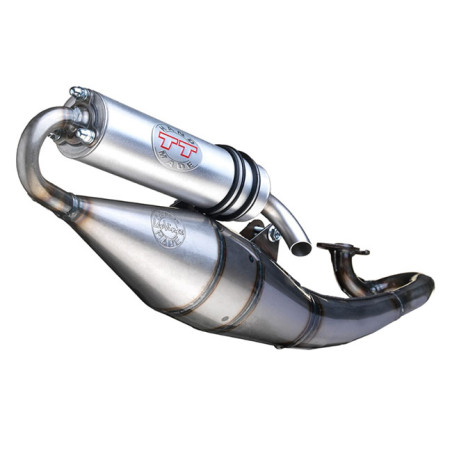 uitlaat Leovince hand made tt aluminium jet force, speedfight 3 4059