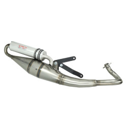 uitlaat Leovince hand made tt aluminium nrg, runner sp, sr50, typhoon 4075