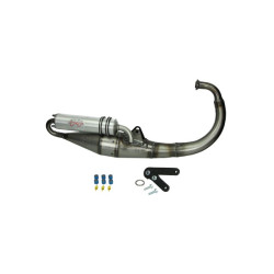 exhaust Leovince hm tt aluminum minarelli vert 4091