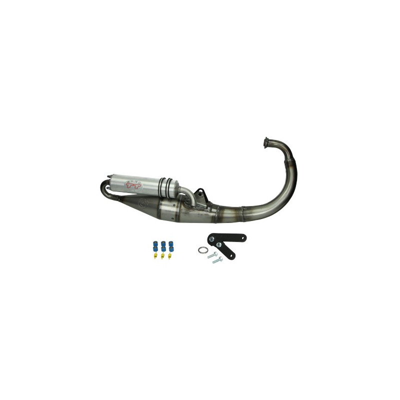 uitlaat Leovince hand made tt aluminium minarelli vert 4091