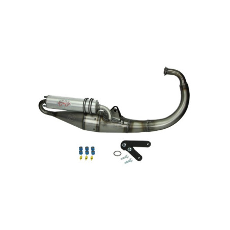 uitlaat Leovince hand made tt aluminium minarelli vert 4091