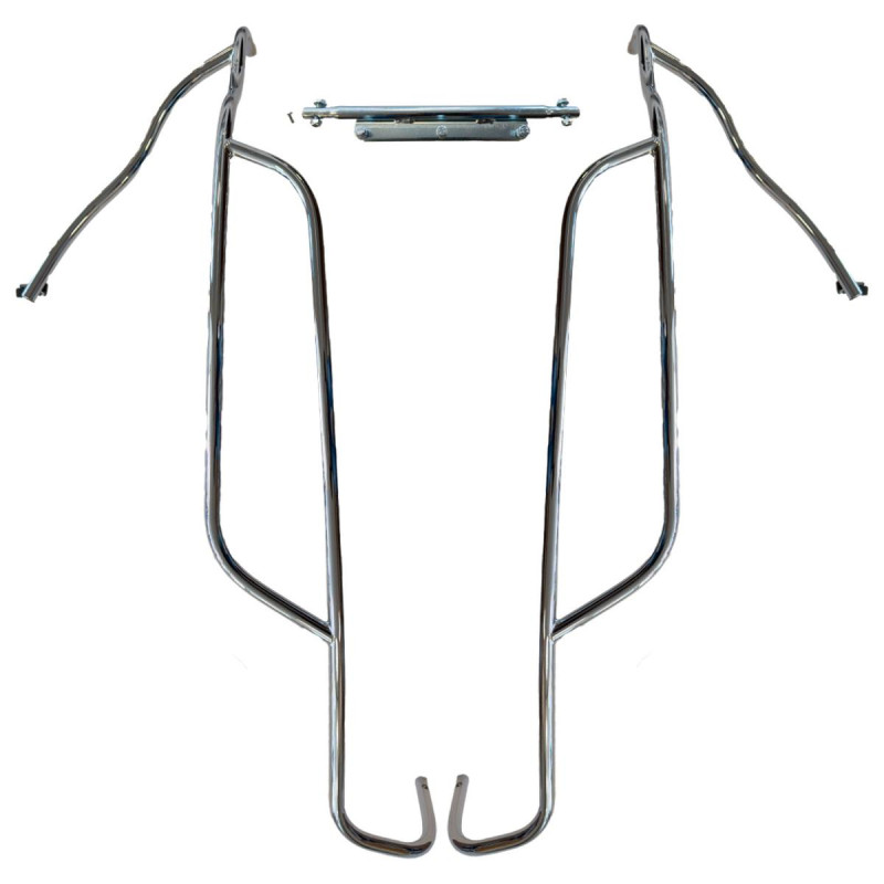 VALBEUGELSET ACHTER CHROOM VESPA GTS ORIGINEEL