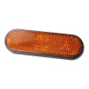 reflector Kymco origineel voorvork oranje agility, agility delivery, k-pipe, people-s, super-8, super-9 33731-kgb5-900