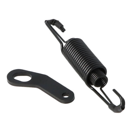 side stand spring Kymco original + plate agility, sco kymco 4t, new like 50535-keb7-e10