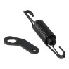 side stand spring Kymco original + plate agility, sco kymco 4t, new like 50535-keb7-e10