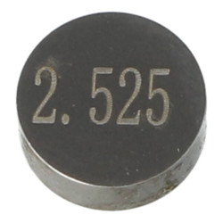 valve shim 2.525mm sco piaggio 4t-4v