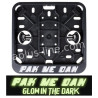 BROMFIETSKENTEKENPLAATHOUDERS LIGGEND BSF - PAK ME DAN (GLOW IN THE DARK)