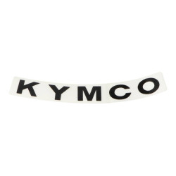 sticker Kymco original leg shield word [kymco] 8.5cm black 87556-kclc-c00-t02
