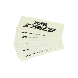 sticker word [kymco] 8cm black