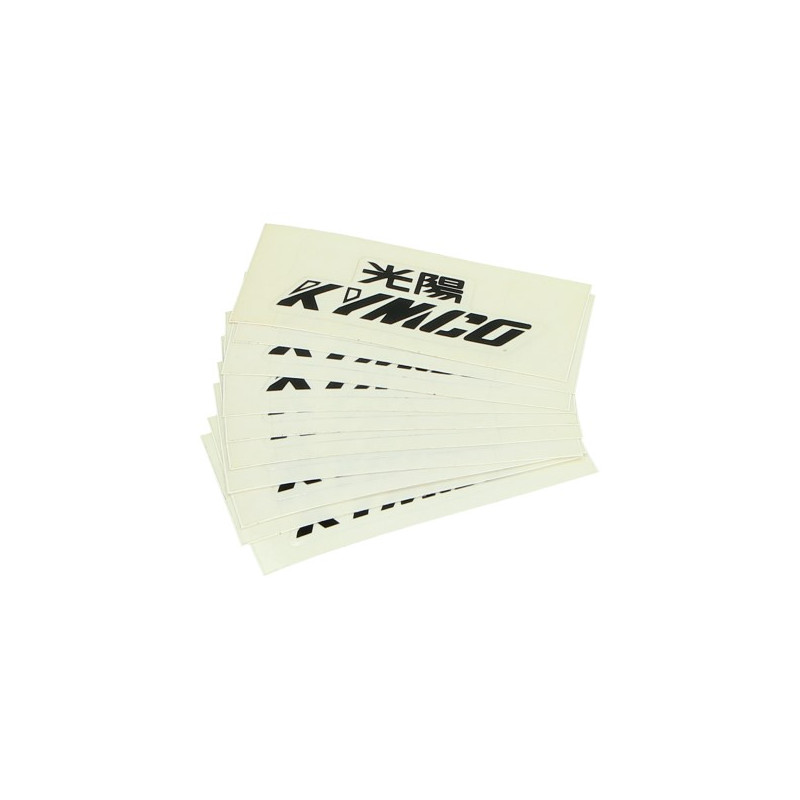 sticker word [kymco] 8cm black
