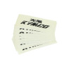 sticker word [kymco] 8cm black