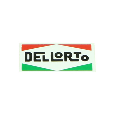 sticker Dellorto dellorto small 6x3