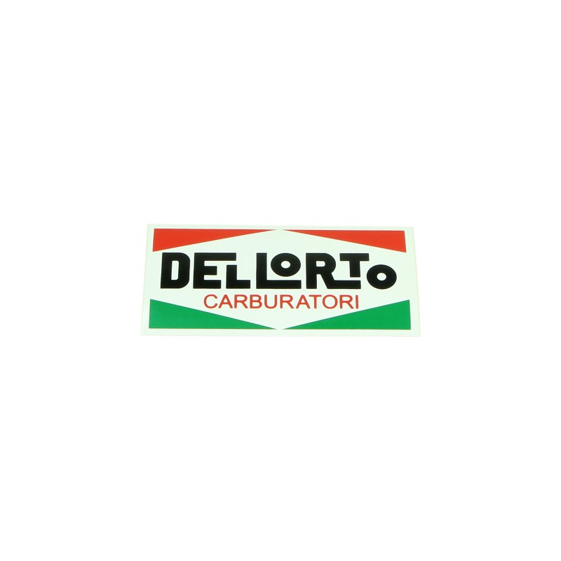 sticker dellorto dellorto groot 12x6