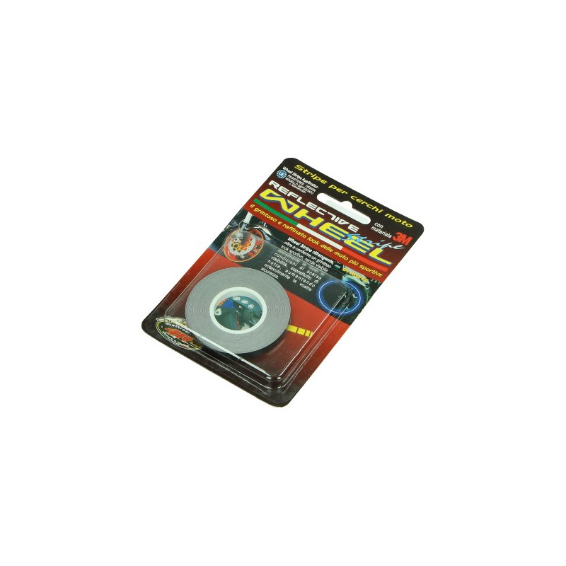 sticker universeel falko wielbies reflecterend 5mm zwart 980681bla