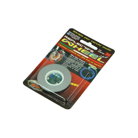 universal sticker Falko wheel border reflecting 5mm black 980681bla