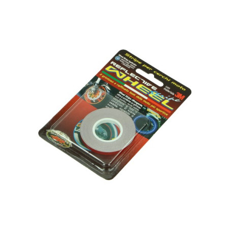 universal sticker Falko wheel border reflecting 5mm red 980681red