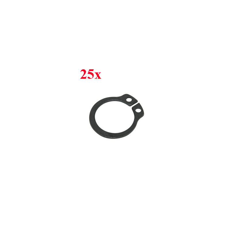 seegerring 15mm 25pcs