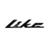 embleem Kymco origineel woord [like] beenschild zwart glans new like 86102-acc1-e10-t03