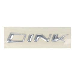 embleem Kymco origineel woord [dink] chroom new dink 86202-lfa1-e00-t01