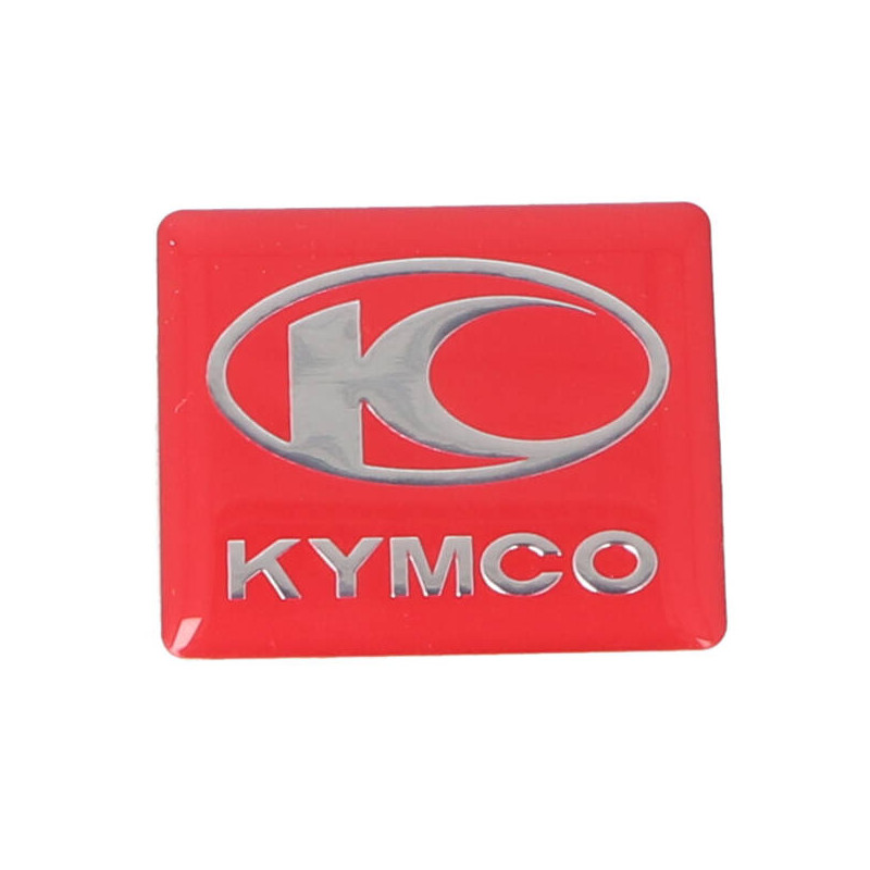 embleem Kymco origineel logo beenschild rood like 86102-lgr5-e00-t01