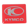 embleem Kymco origineel logo beenschild rood like 86102-lgr5-e00-t01