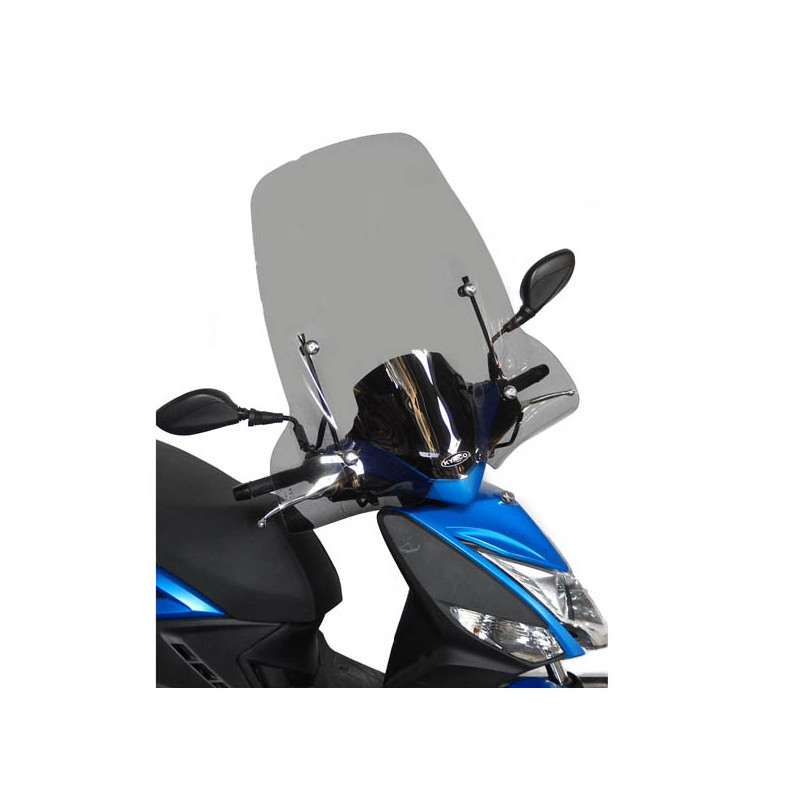 windshield Kymco original with mounting set high smoke agility 16+ 299200141s