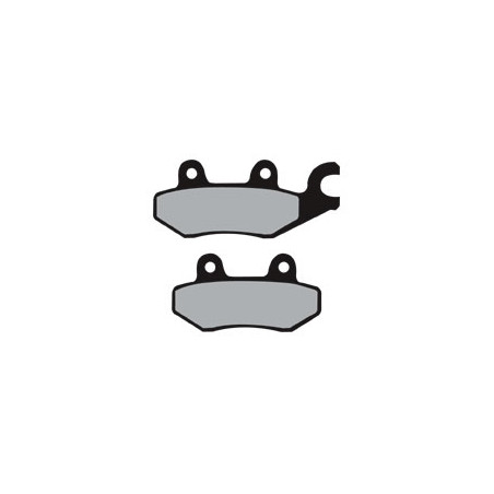brake pad set Malossi organic nsr, sento, silence, agility 125, agility 150, agility 16+, bet&win, dink, super-9, top boy 621505