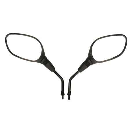 spiegelset DMP zwart agility rs, super-9