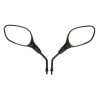 mirror set DMP black agility rs, super-9