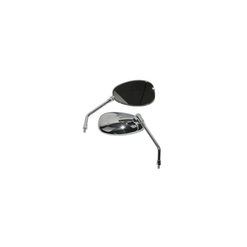 spiegelset ovaal kymco chroom people-s