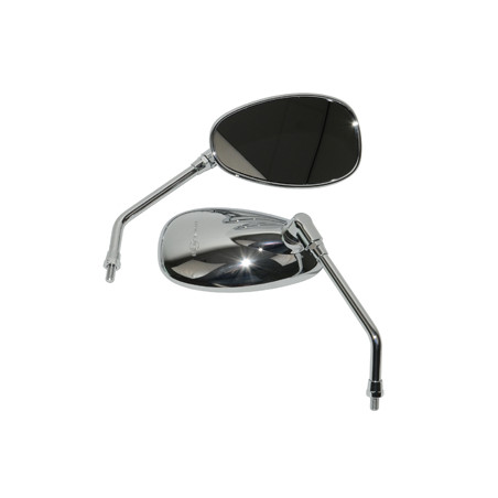 spiegelset ovaal kymco chroom people-s