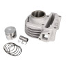 cylinder DMP aluminum nikasil A-quality 39mm peugeot-4t, sco sym 4t, sco china 4t, sco gy6, sco kymco 4t