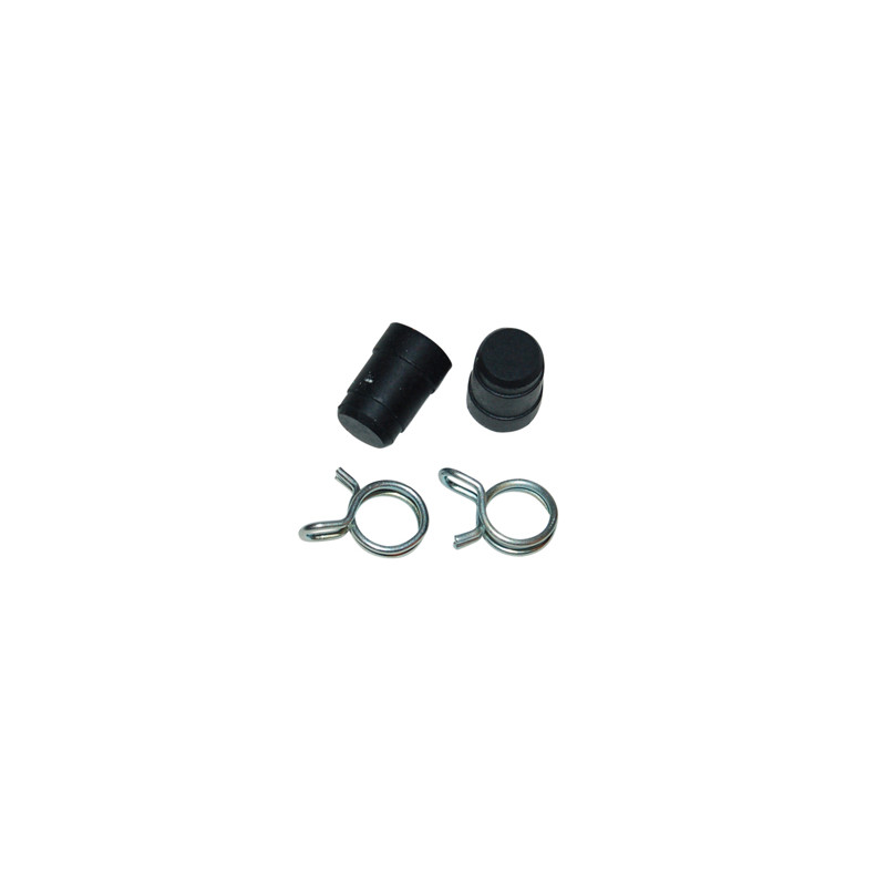 sealing rubber Malossi + clamp (instead of coolingsystem carb.) 4.8mm 1012877b