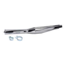 uitlaat jamarcol cross fuego 32mm chroom kreidler, zundapp