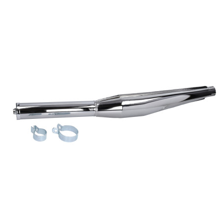 uitlaat jamarcol cross fuego 32mm chroom kreidler, zundapp