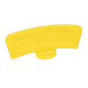 plate on foot universal yellow
