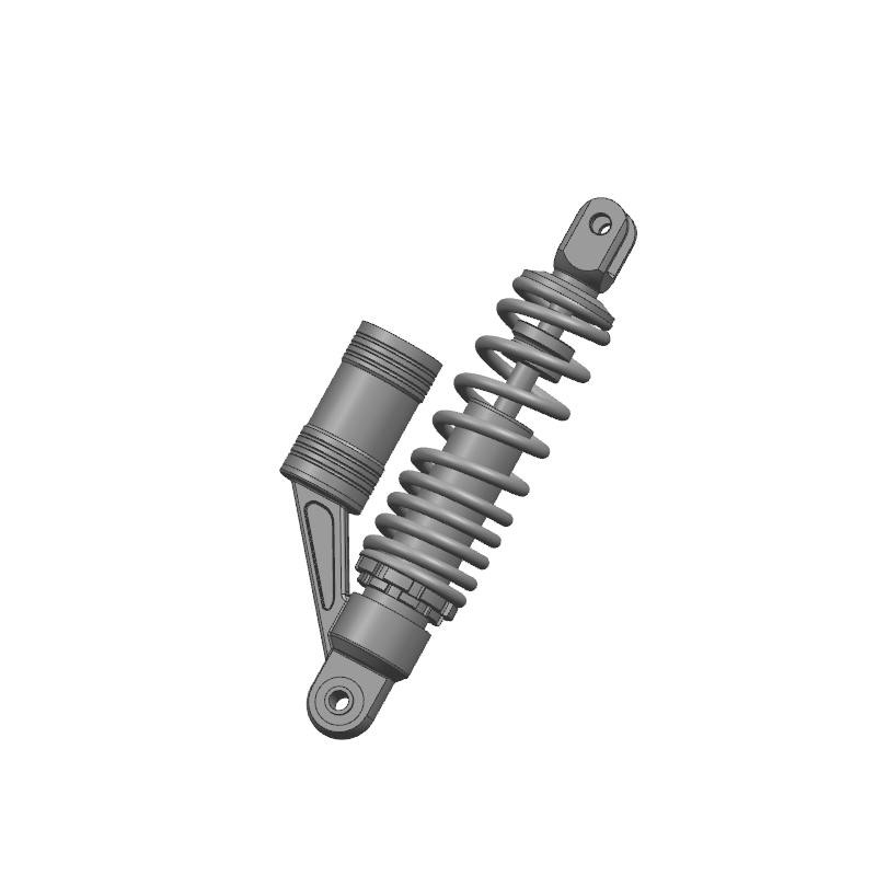 Schokdemper achter-E300P