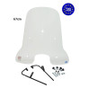 windshield Regia with mounting set high (made in EU) kymco 67cm clear kymco, like
