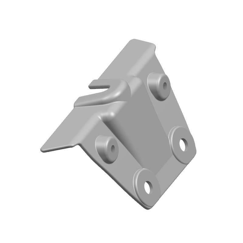 Bovenste achterplaat achterspatbord-E300SE