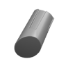 Rubber plug windscherm rechtsboven voor-E80C-zwart