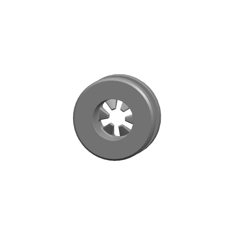 Beschermrubber binnenkant voorspatbord-E80C