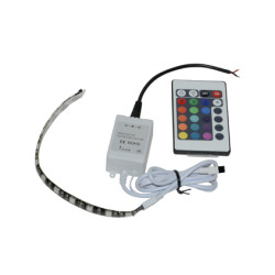LED lighting DMP strip remote control 20cm multi-color