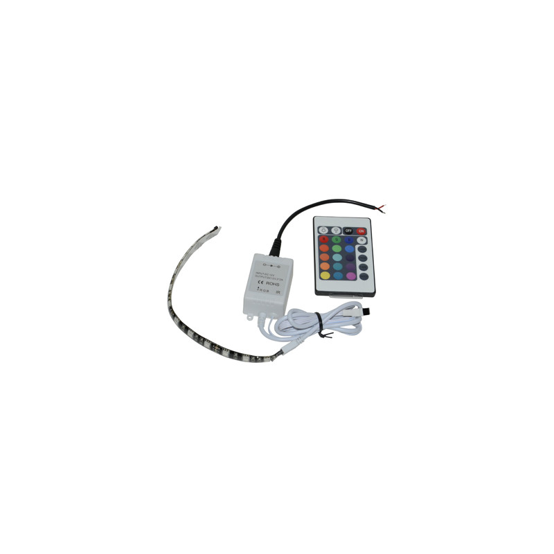 LED lighting DMP strip remote control 20cm multi-color