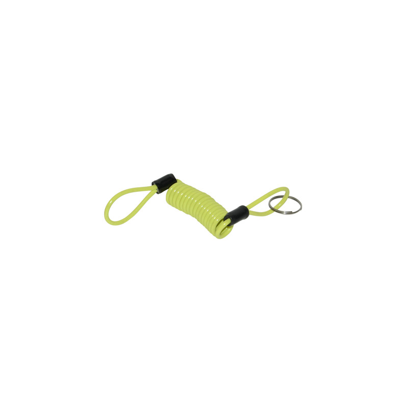 cord brake disc lock (reminder cable) yellow universal