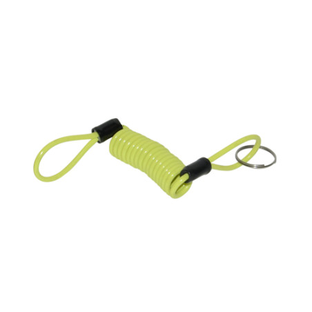 cord brake disc lock (reminder cable) yellow universal