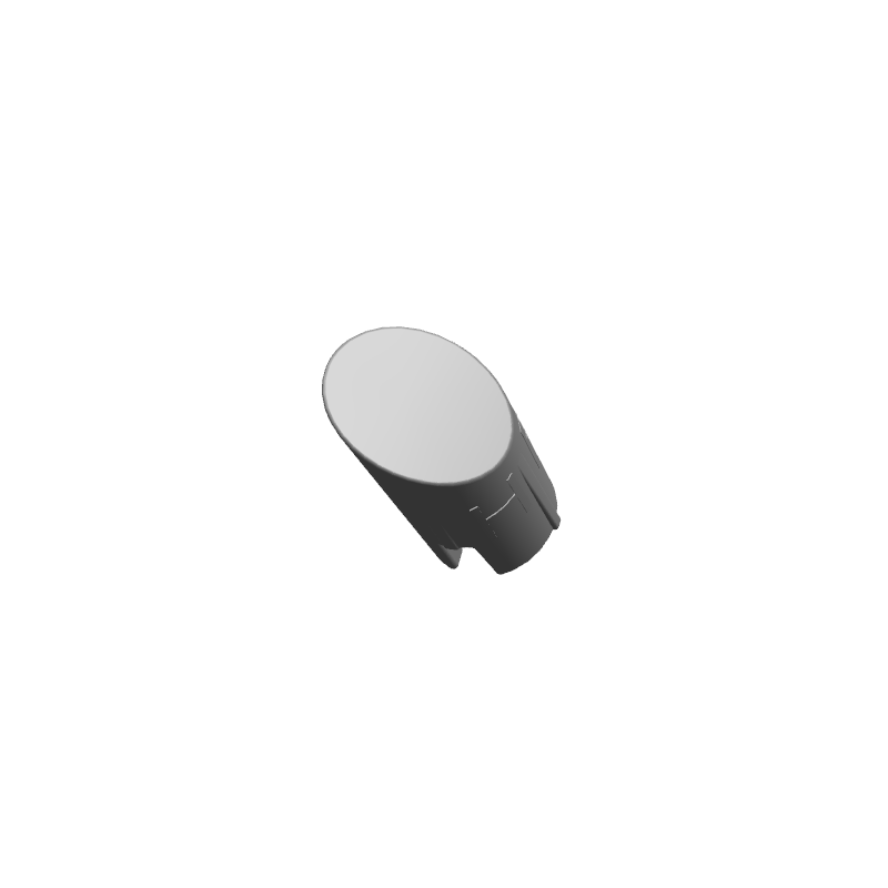 Rubber plug beugel voetplaat rechtsachter-EU